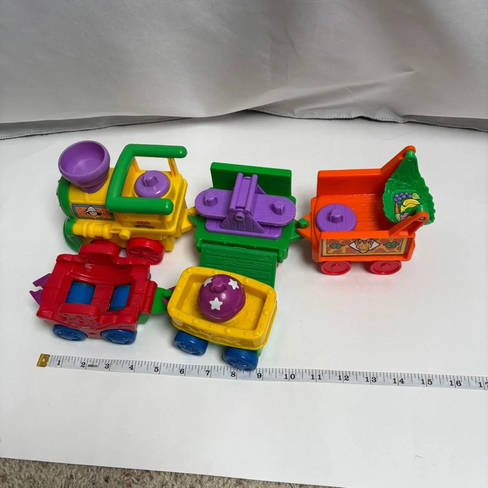 Fisher Price Little People Musical Zoo Train Parts Lot Mattel 77948‎ B1833 2001